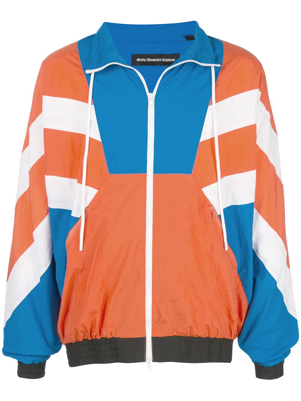 God's Masterful Children Superstar striped jacket - Orange von God's Masterful Children