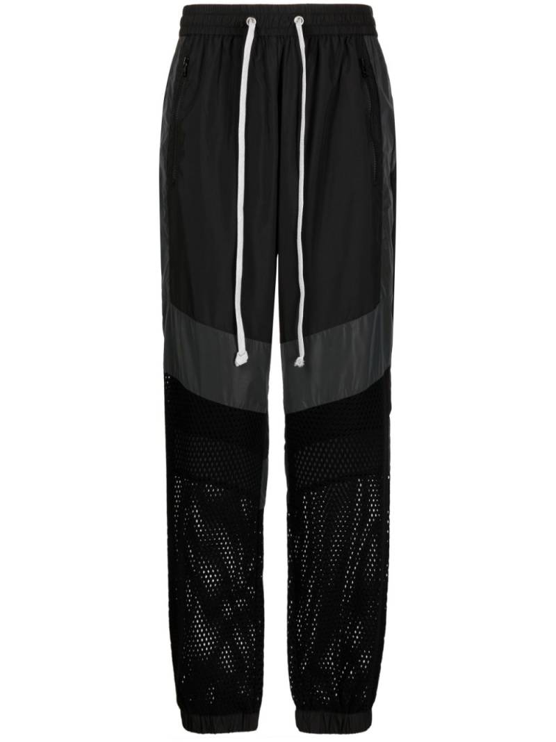 God's Masterful Children panelled track pants - Black von God's Masterful Children