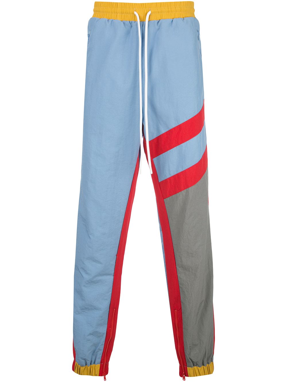 God's Masterful Children striped track trousers - Blue von God's Masterful Children