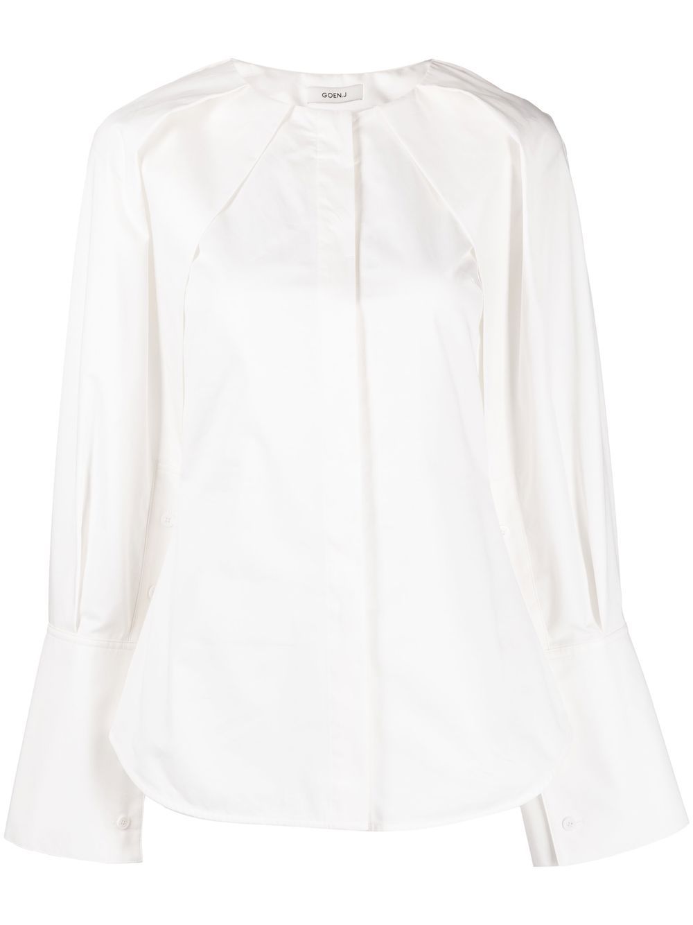 Goen.J button up blouse - White von Goen.J