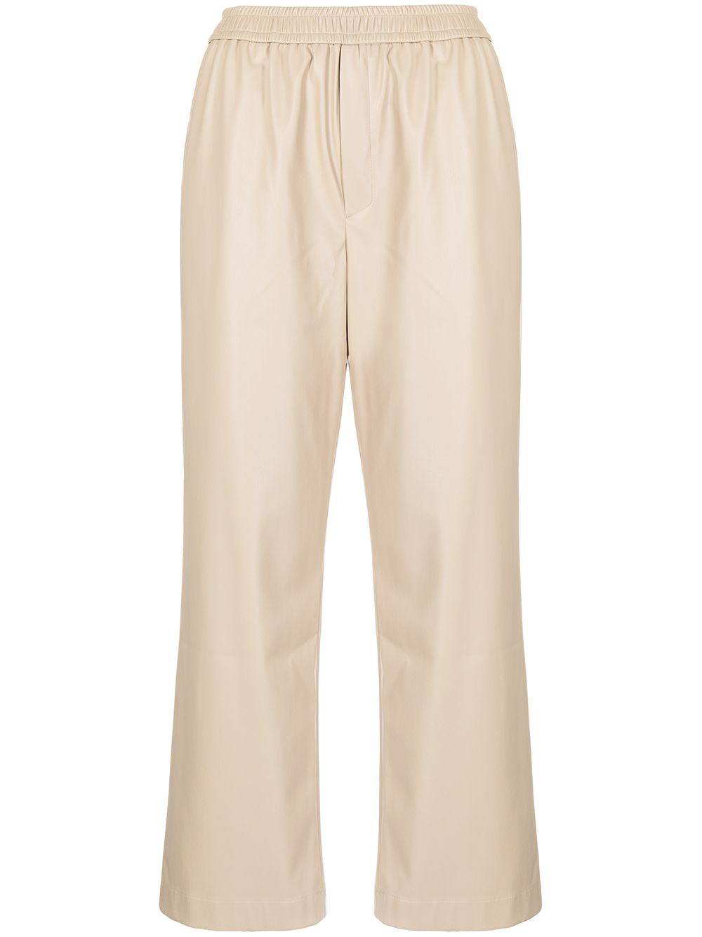 Goen.J faux-leather straight trousers - Brown von Goen.J