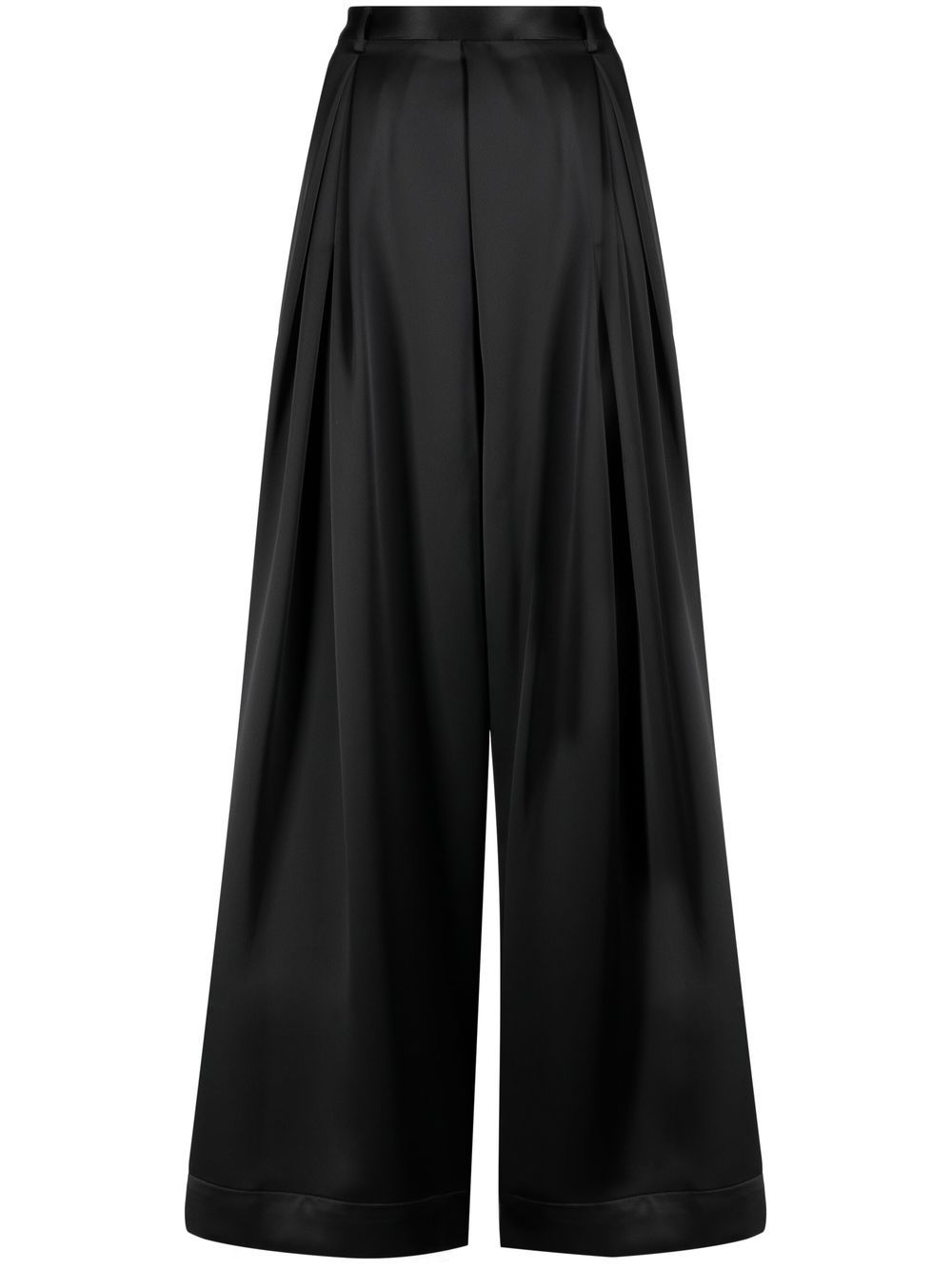 Goen.J pleated wide-leg pants - Black von Goen.J