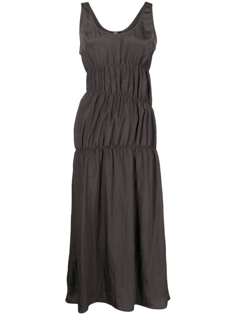 Goen.J ruched-detail midi dress - Grey von Goen.J