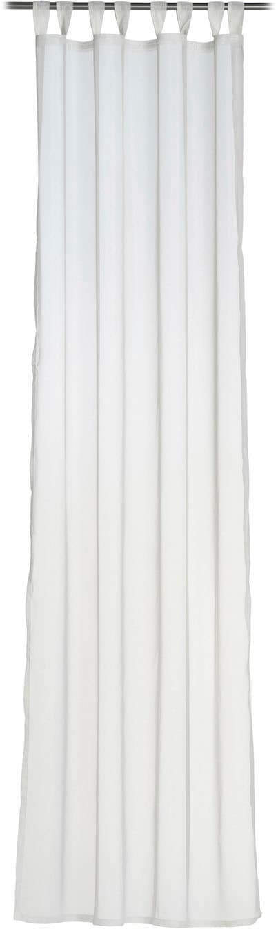 Gözze Vorhang »Sambia Schlaufenschal«, (1 St.), HxB: 255x140, Voilé Uni von Gözze