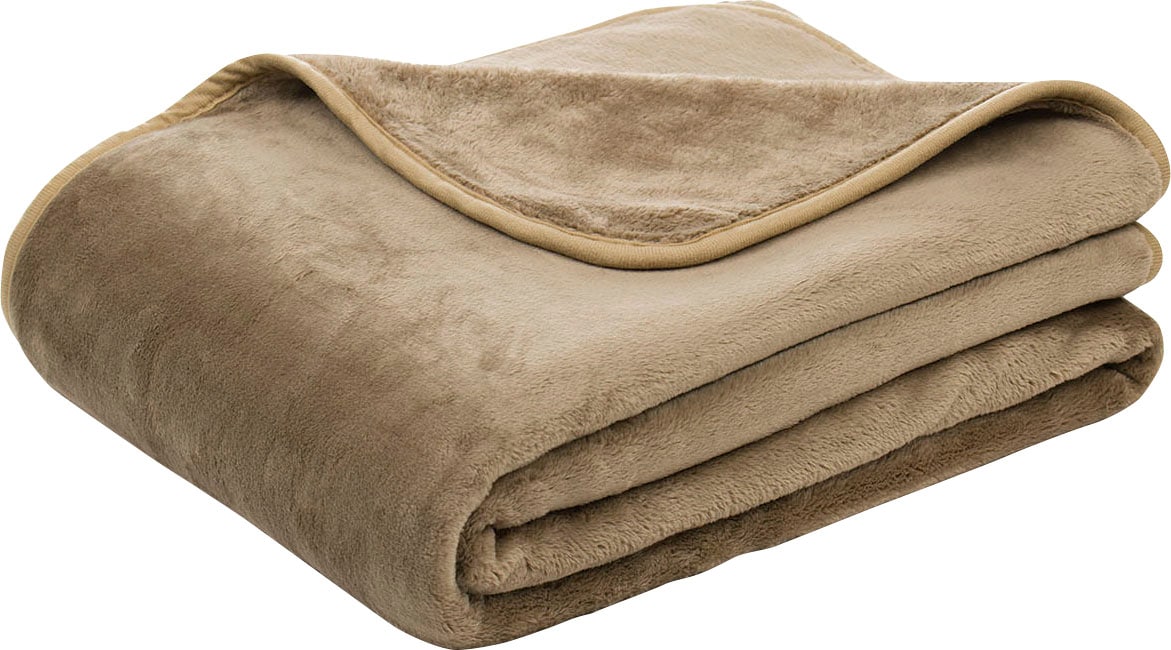 Gözze Wohndecke »Uni Decke aus recyceltem Polyester«, Kuscheldecke Gözze Wohndecke »Uni Decke aus recyceltem Polyester«, Kuscheldecke von Gözze