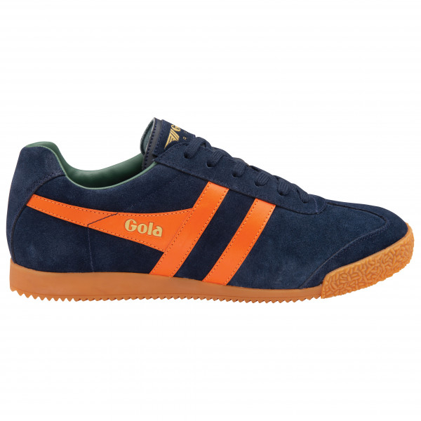 Gola - Gola Harrier Suede - Sneaker Gr 14 blau/orange von Gola