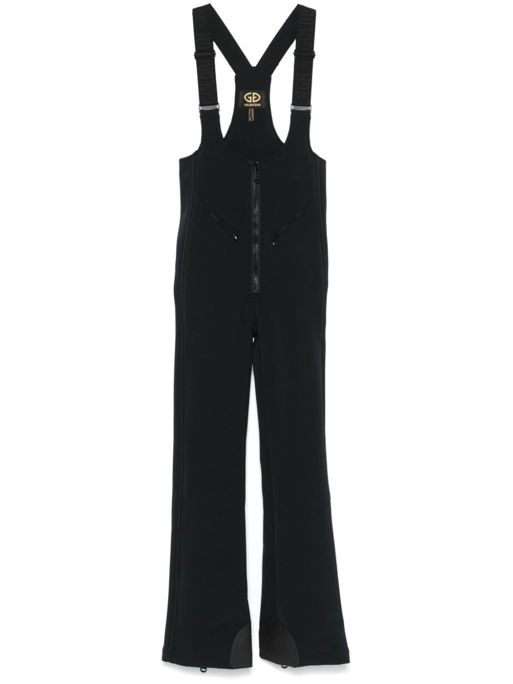 Goldbergh Phoebe ski dungarees - Black von Goldbergh