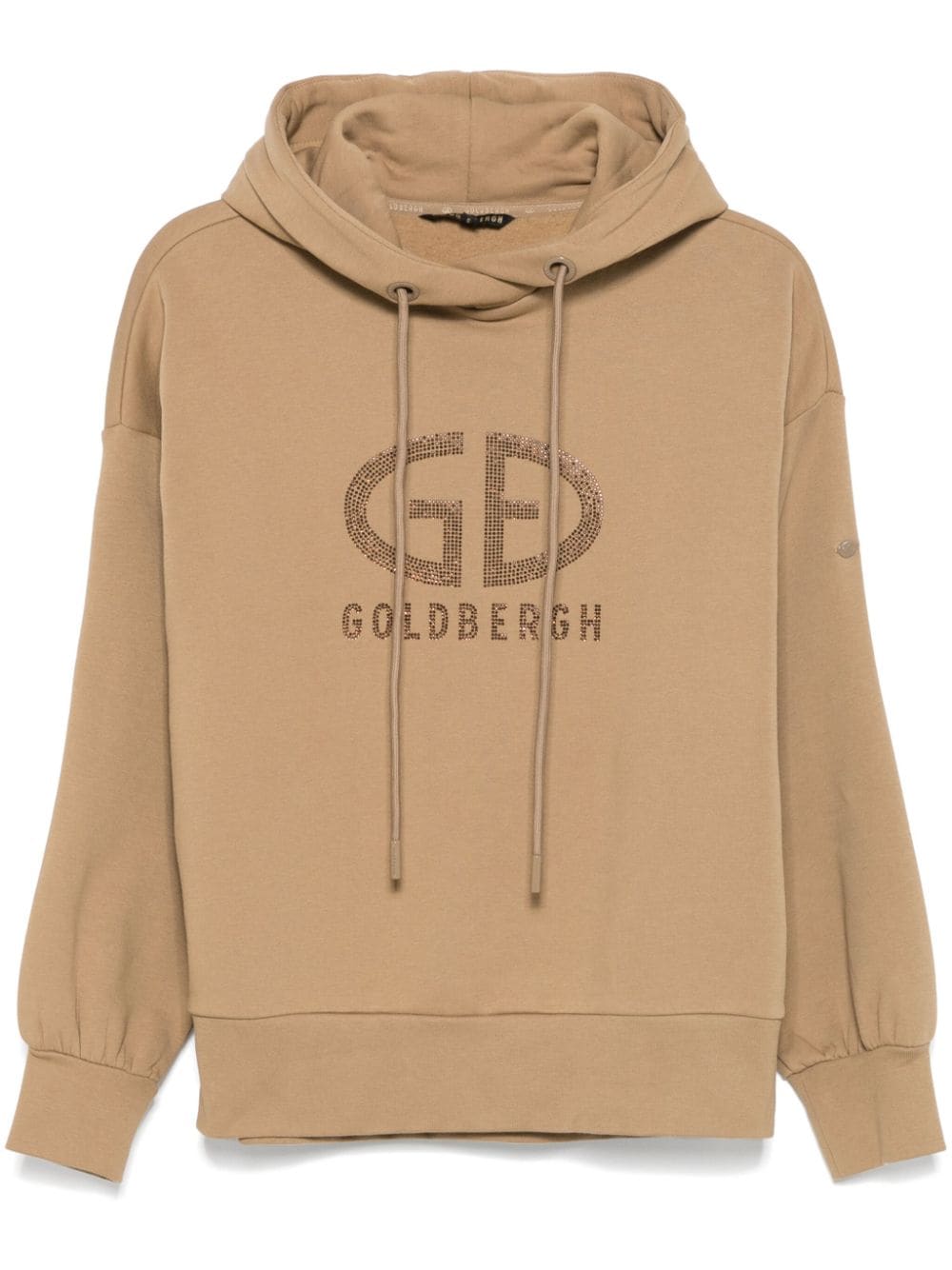 Goldbergh Sparkling hoodie - Brown von Goldbergh