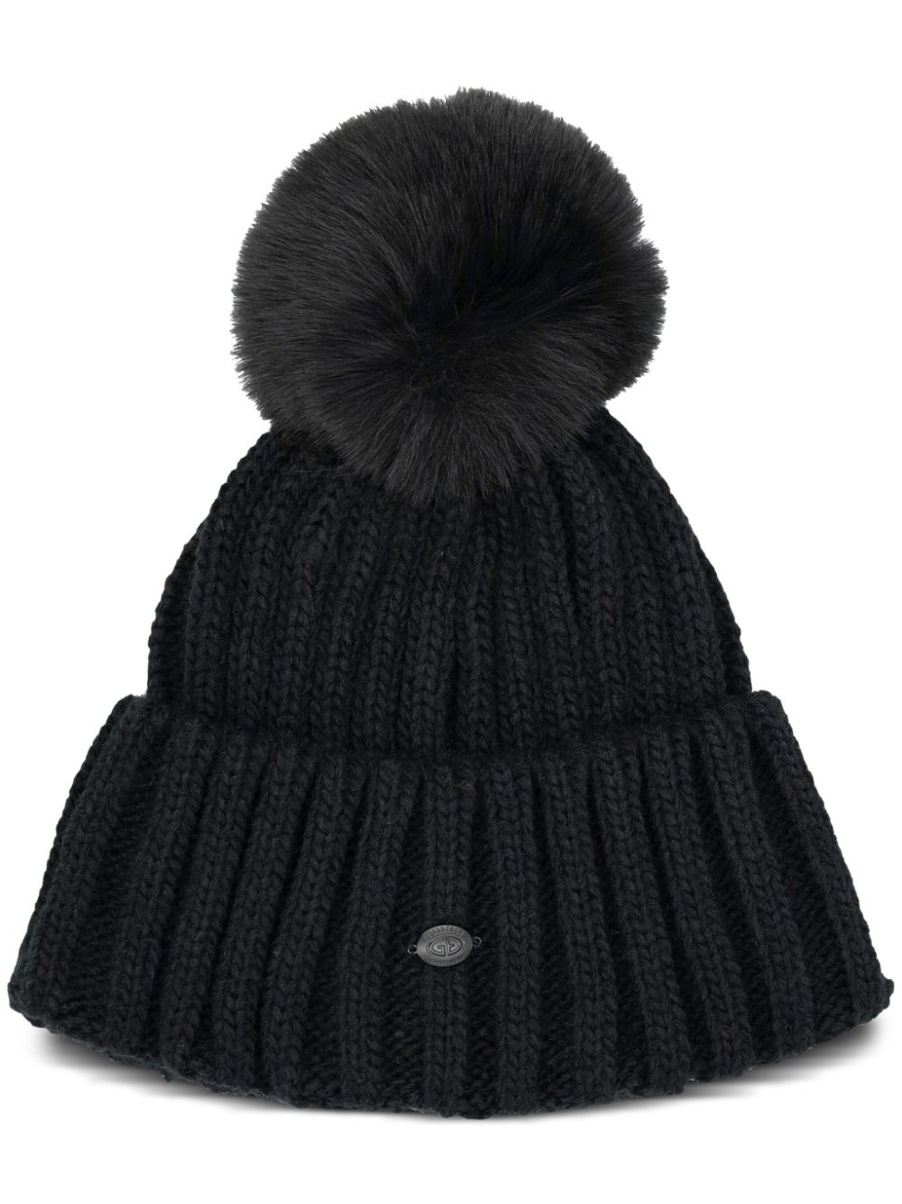 Goldbergh ribbed-knit beanie - Black von Goldbergh