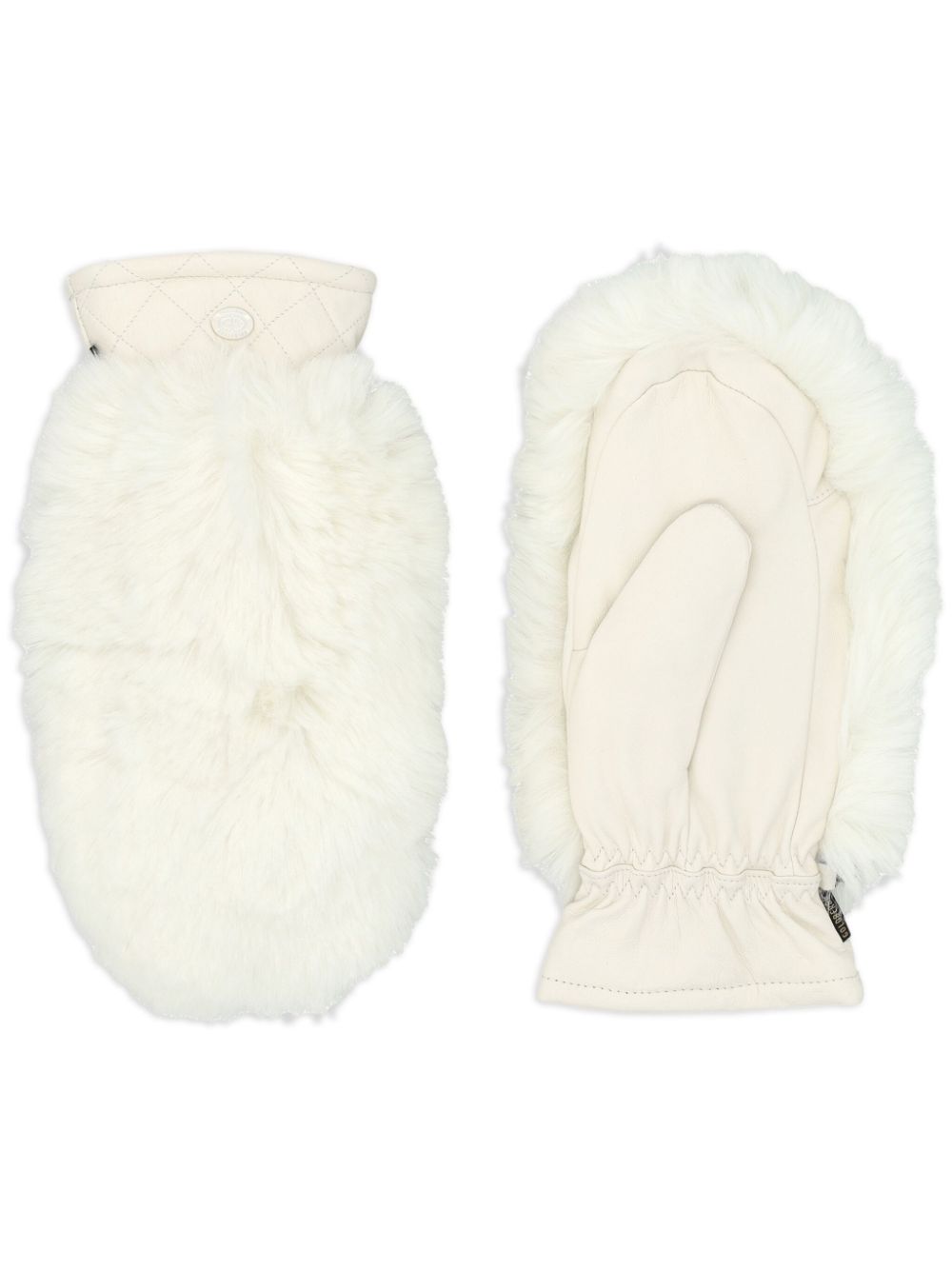 Goldbergh shearling mittens - Neutrals von Goldbergh