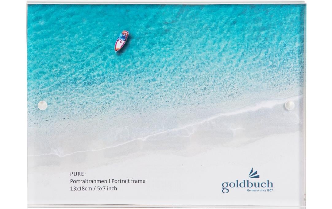 Goldfarbenbuch Bilderrahmen »Pure Transparent,« Goldfarbenbuch Bilderrahmen »Pure Transparent,« von Goldbuch
