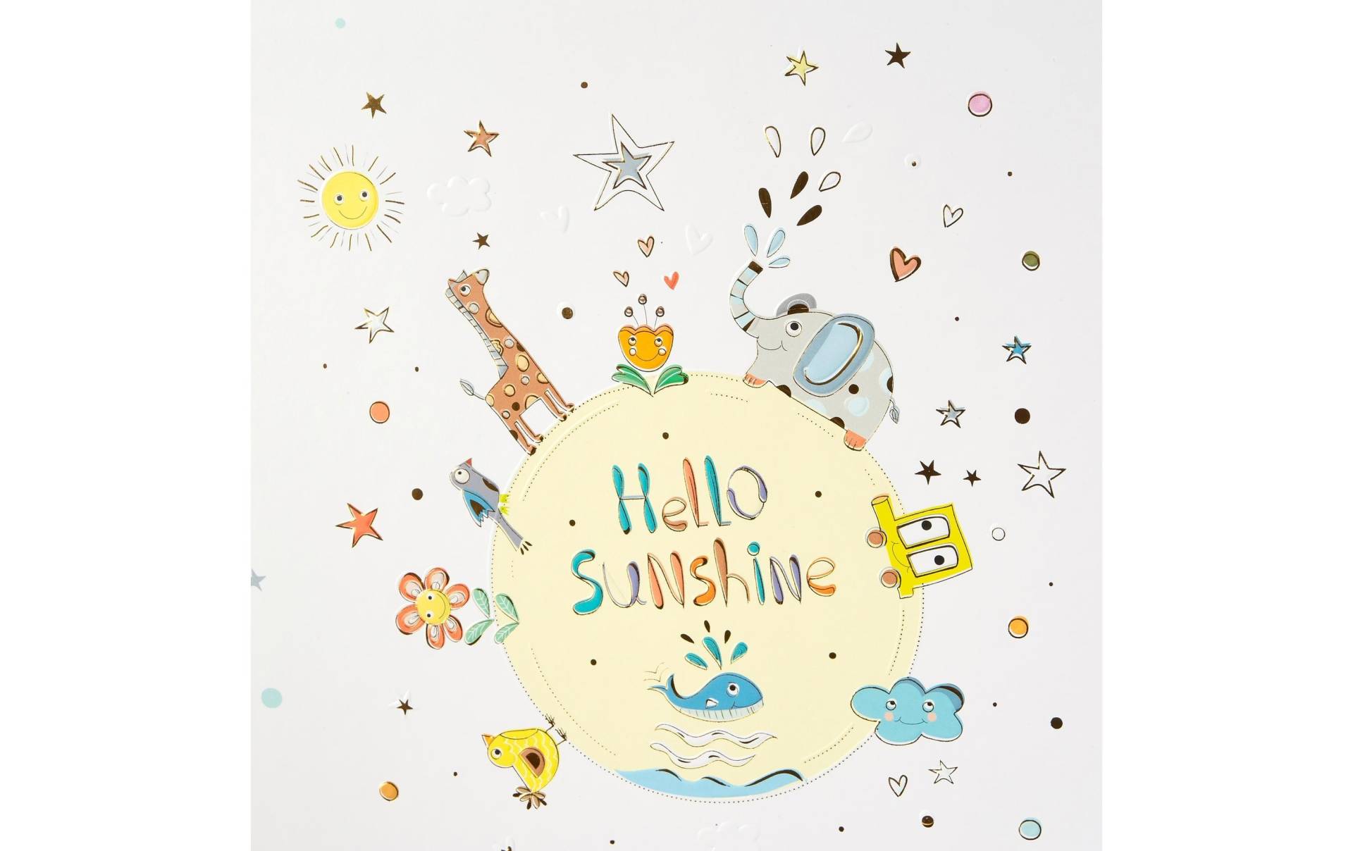 Goldfarbenbuch Fotoalbum »Babyalbum Hello Sunshine« Goldfarbenbuch Fotoalbum »Babyalbum Hello Sunshine« von Goldbuch