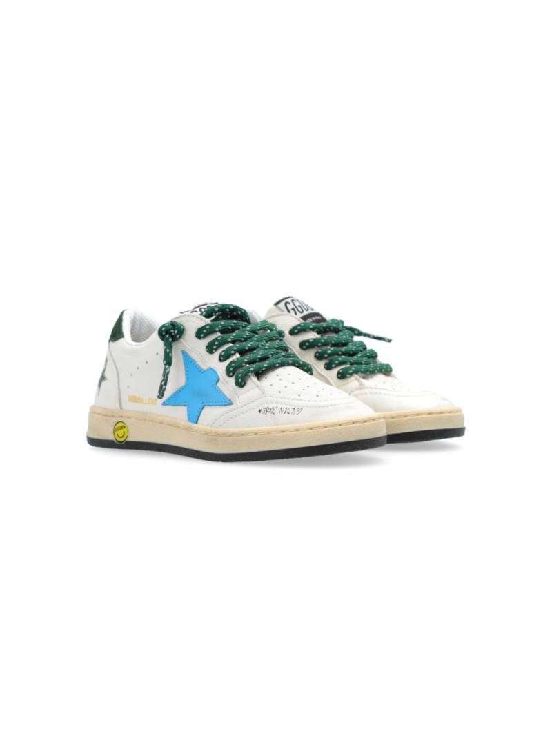 Golden Goose Kids Young Ball Star sneakers - White von Golden Goose Kids