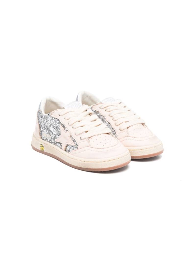 Golden Goose Kids Ball Star sneakers - Silver von Golden Goose Kids