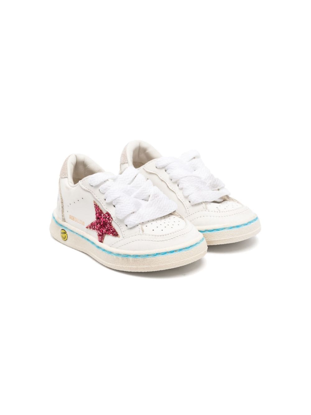 Golden Goose Kids Ball Star sneakers - White von Golden Goose Kids