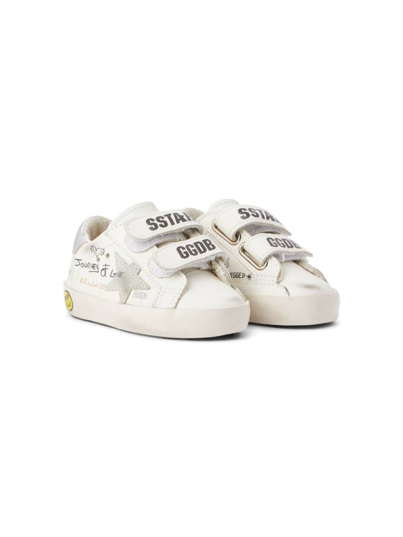 Golden Goose Kids Old School Junior sneakers - White von Golden Goose Kids