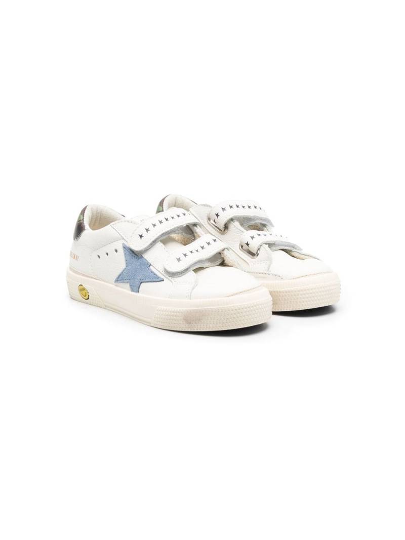 Golden Goose Kids Old School Young touch-strap sneakers - White von Golden Goose Kids