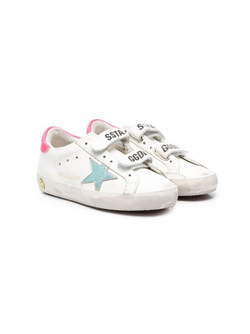 Golden Goose Kids Old School low-top sneakers - White von Golden Goose Kids