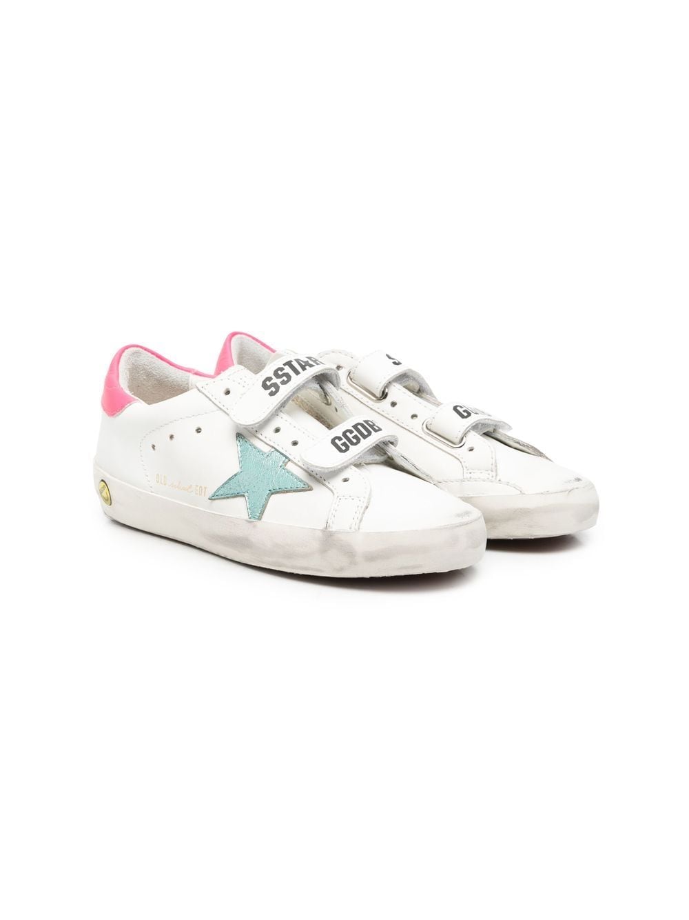 Golden Goose Kids Old School low-top sneakers - White von Golden Goose Kids