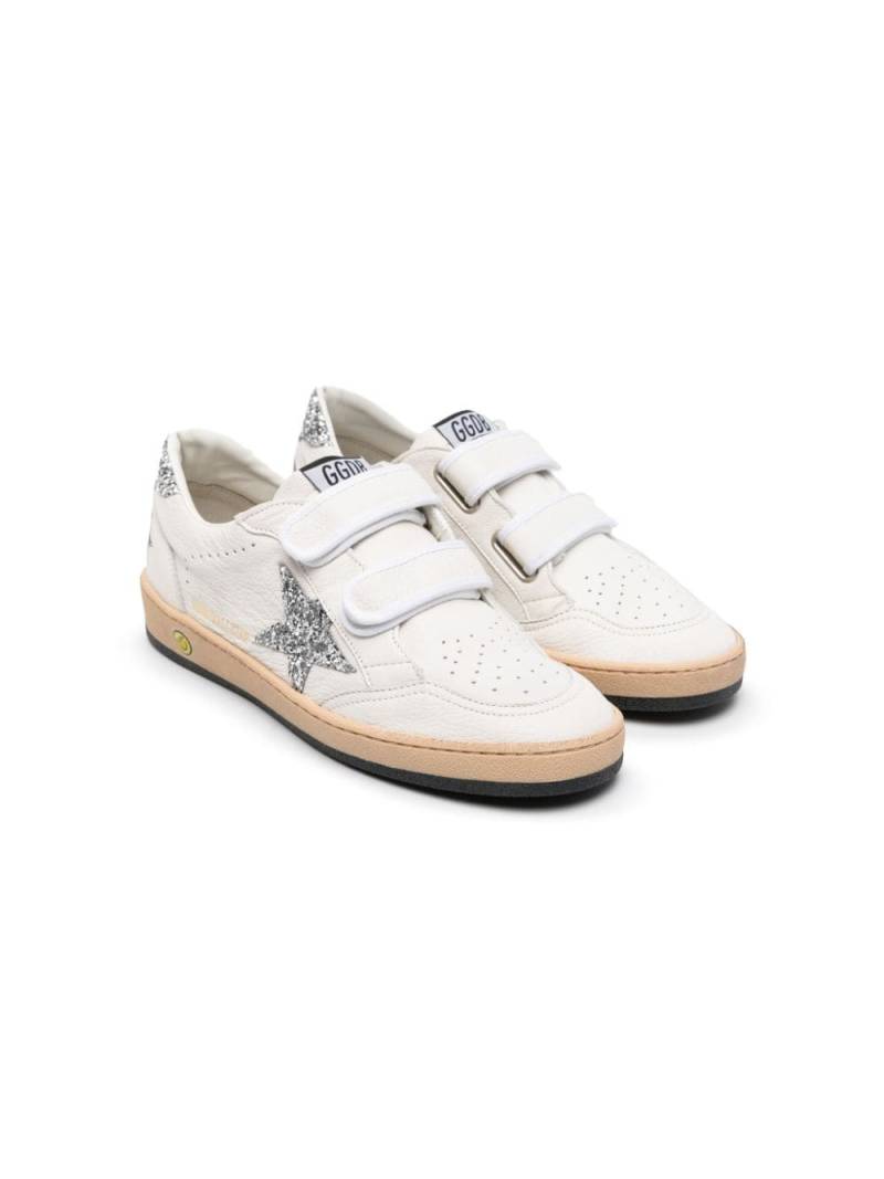 Golden Goose Kids Old School touch-strap sneakers - White von Golden Goose Kids