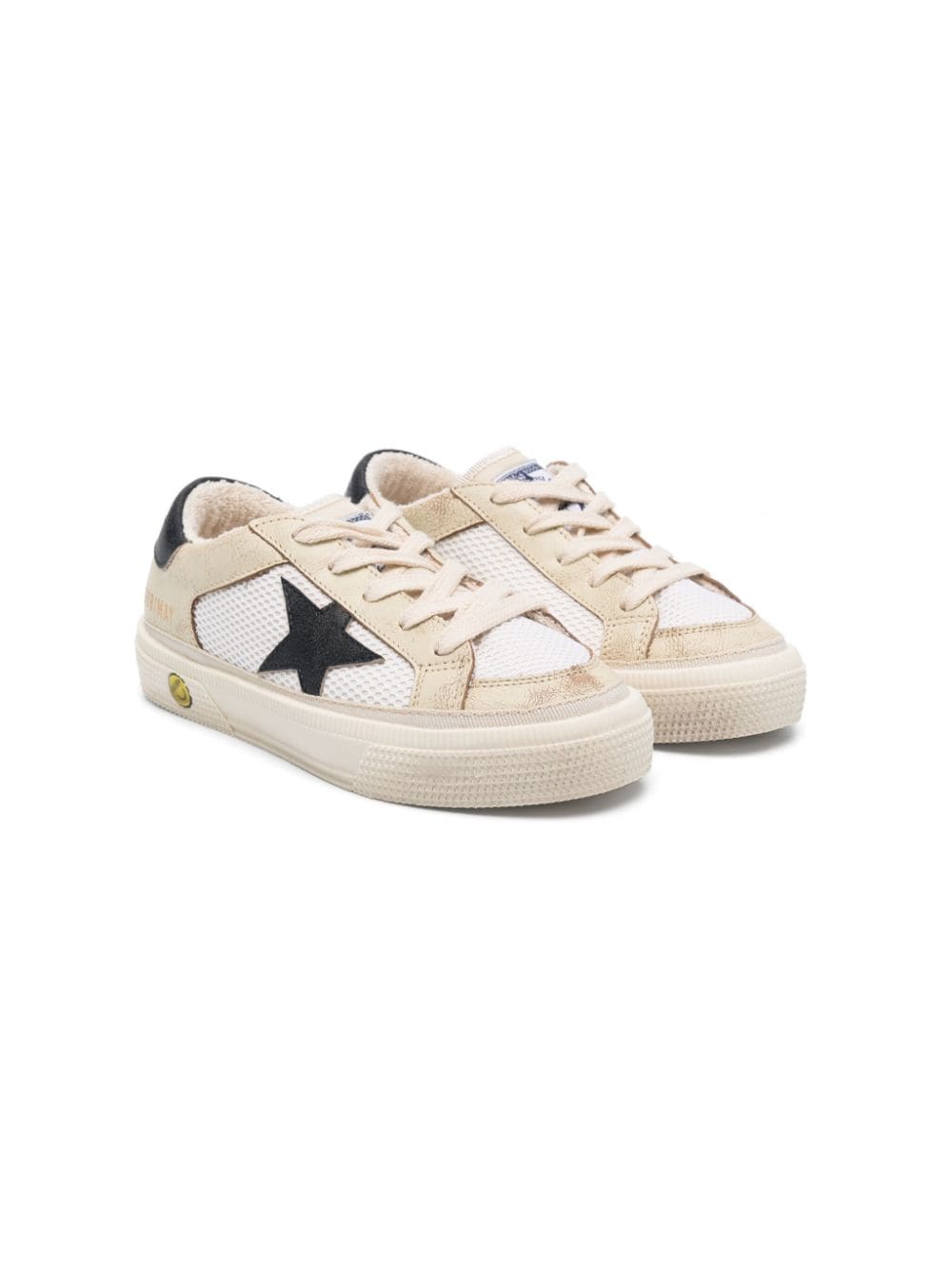 Golden Goose Kids Stardan distressed-effect sneakers - Neutrals von Golden Goose Kids