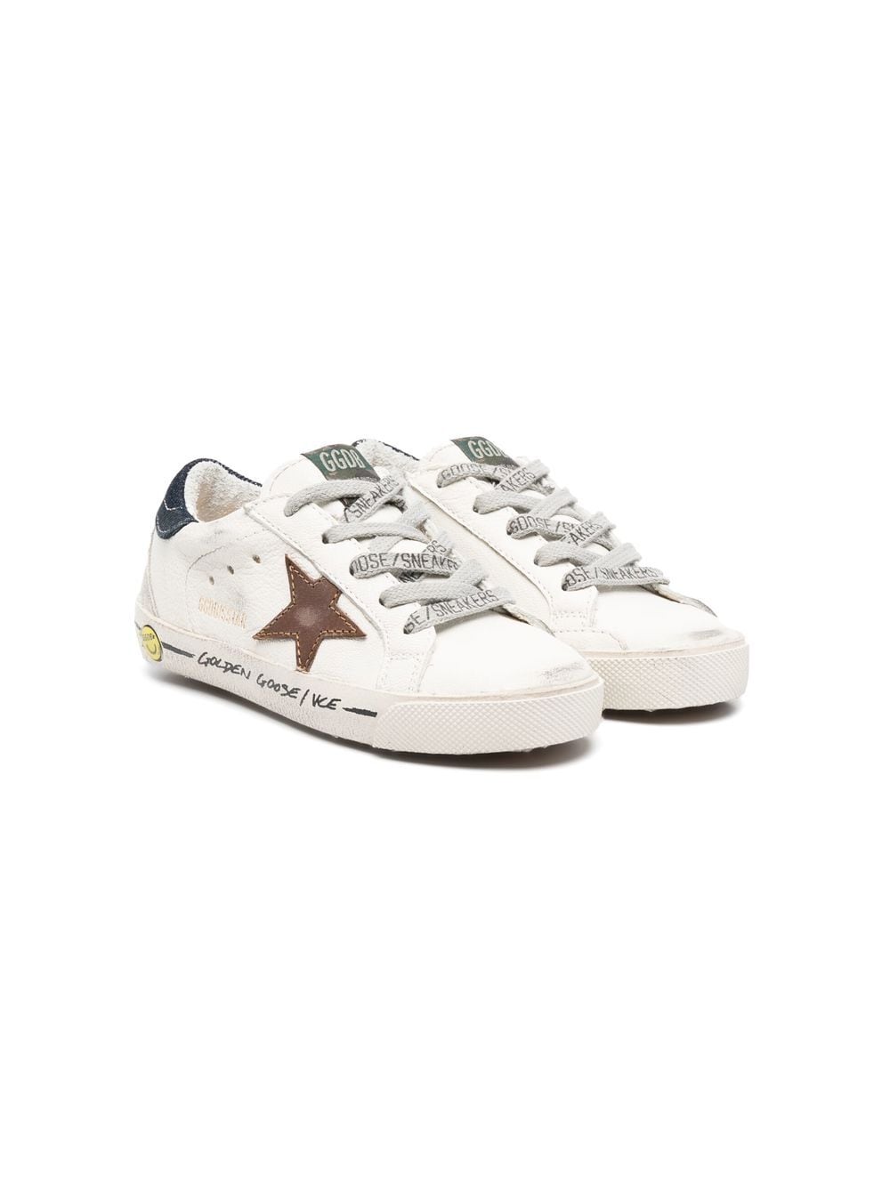 Golden Goose Kids Super-Star low-top sneakers - Neutrals von Golden Goose Kids