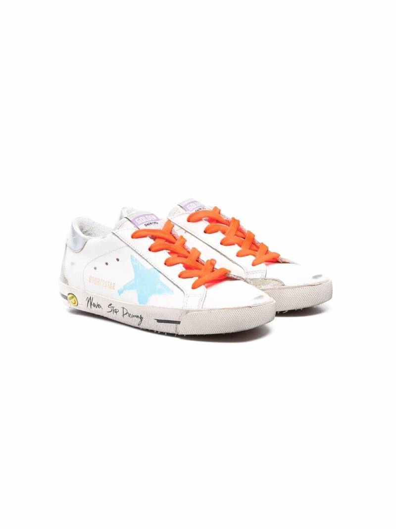 Golden Goose Kids Super-Star low-top sneakers - White von Golden Goose Kids