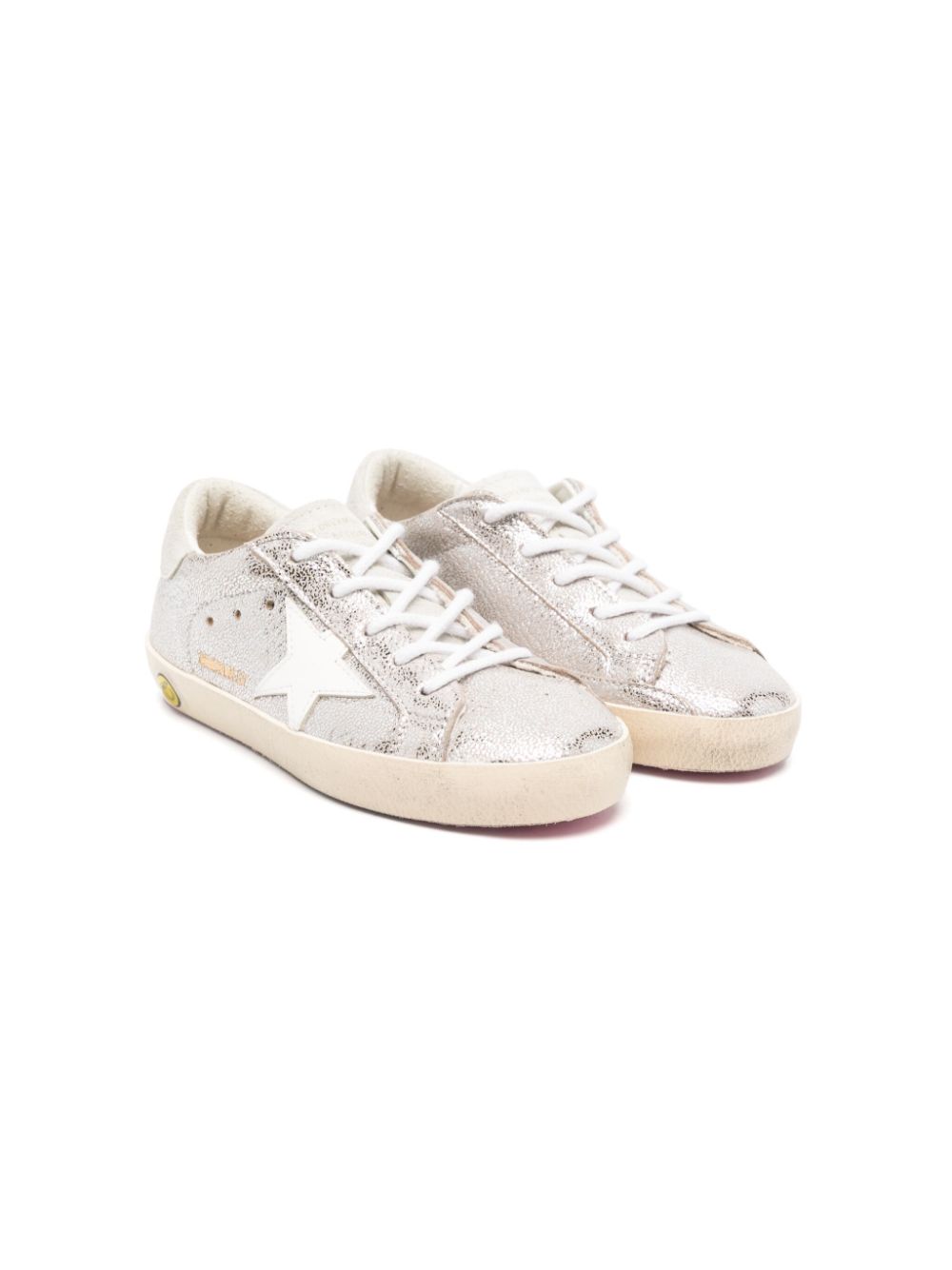 Golden Goose Kids Super Star sneakers - Silver von Golden Goose Kids