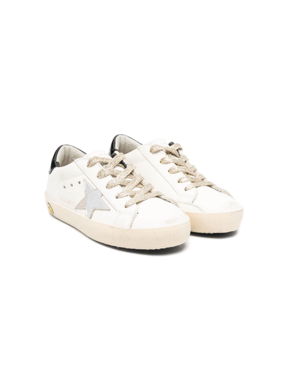 Golden Goose Kids Super Star sneakers - White von Golden Goose Kids