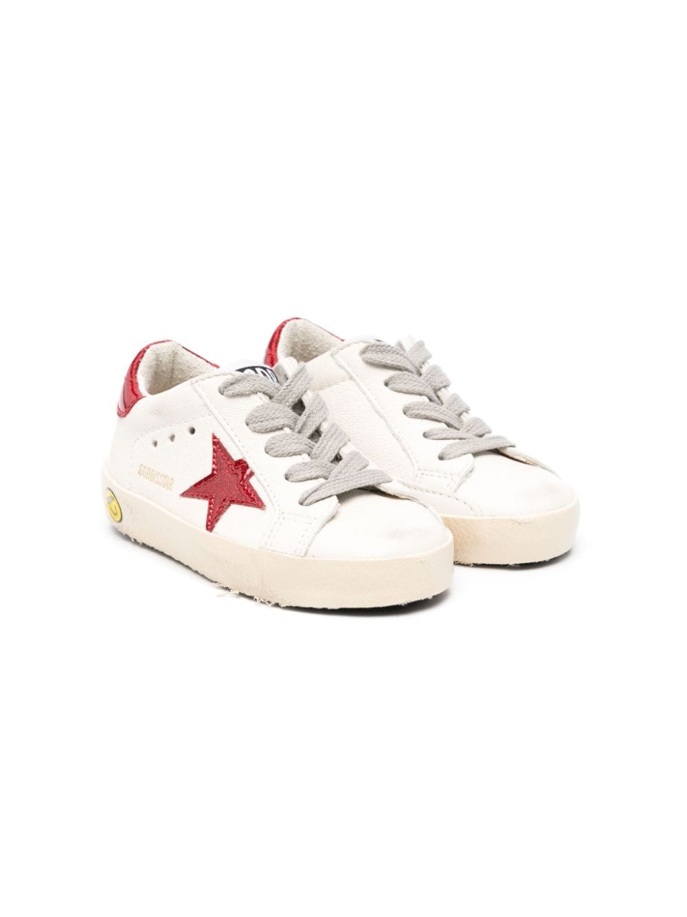 Golden Goose Kids Super-Star sneakers - White von Golden Goose Kids