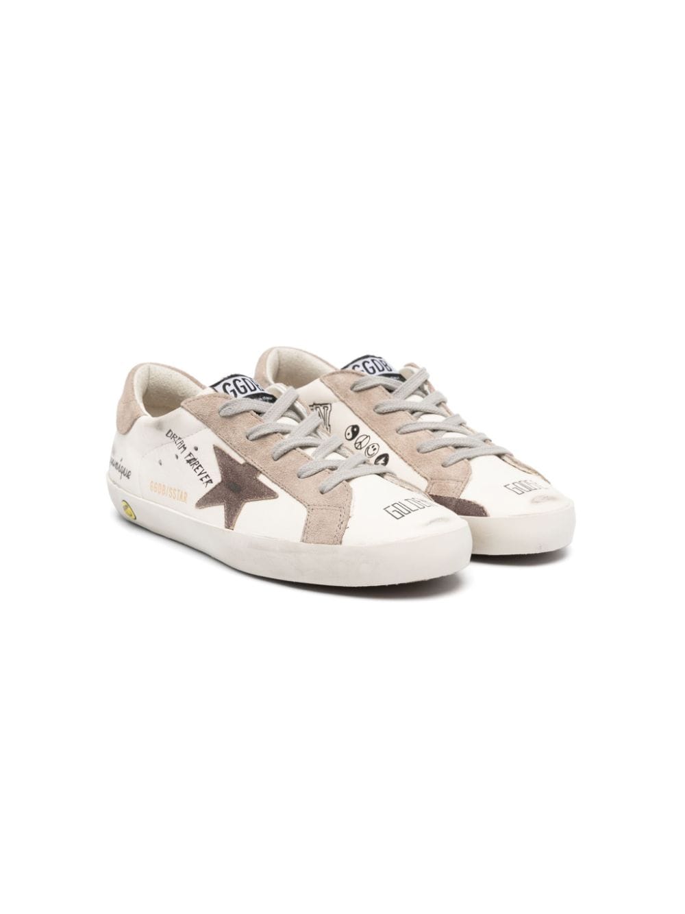 Golden Goose Kids Super Star sneakers - White von Golden Goose Kids