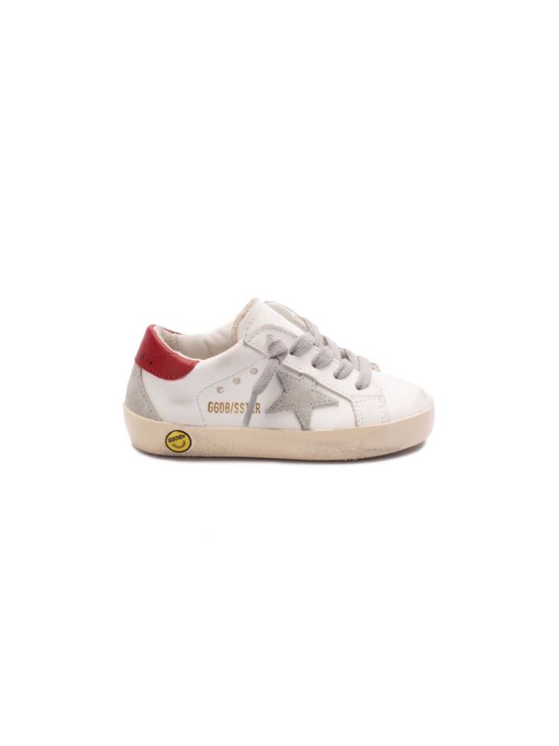 Golden Goose Kids Super-star low-top sneakers - White von Golden Goose Kids