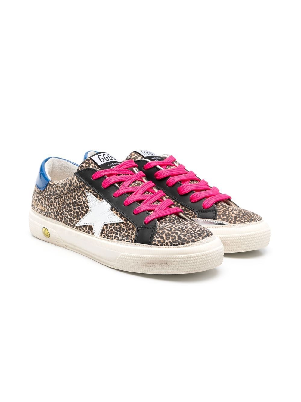 Golden Goose Kids Superstar leopard-print sneakers - Brown von Golden Goose Kids