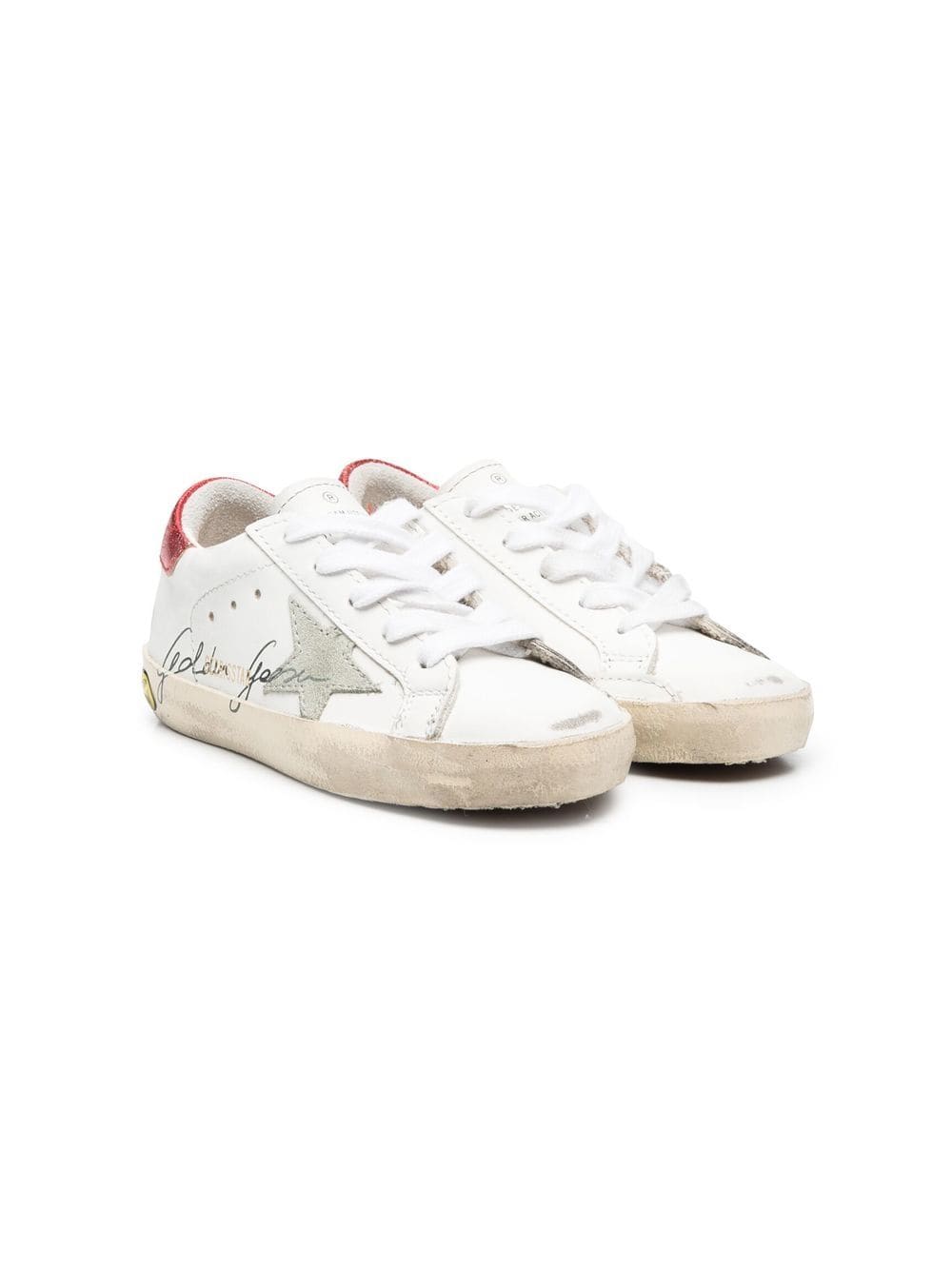 Golden Goose Kids Superstar low-top sneakers - White von Golden Goose Kids