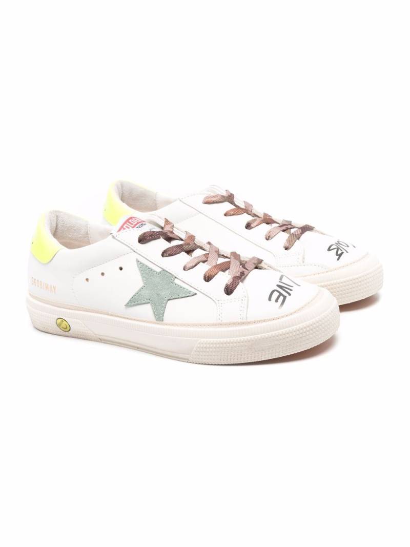 Golden Goose Kids Superstar low-top sneakers - White von Golden Goose Kids