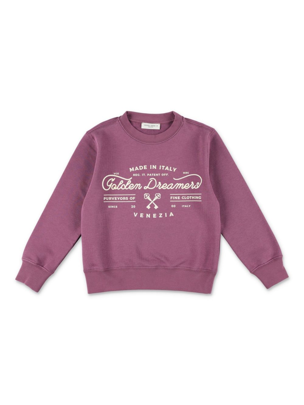 Golden Goose Kids logo-print sweatshirt - Pink von Golden Goose Kids