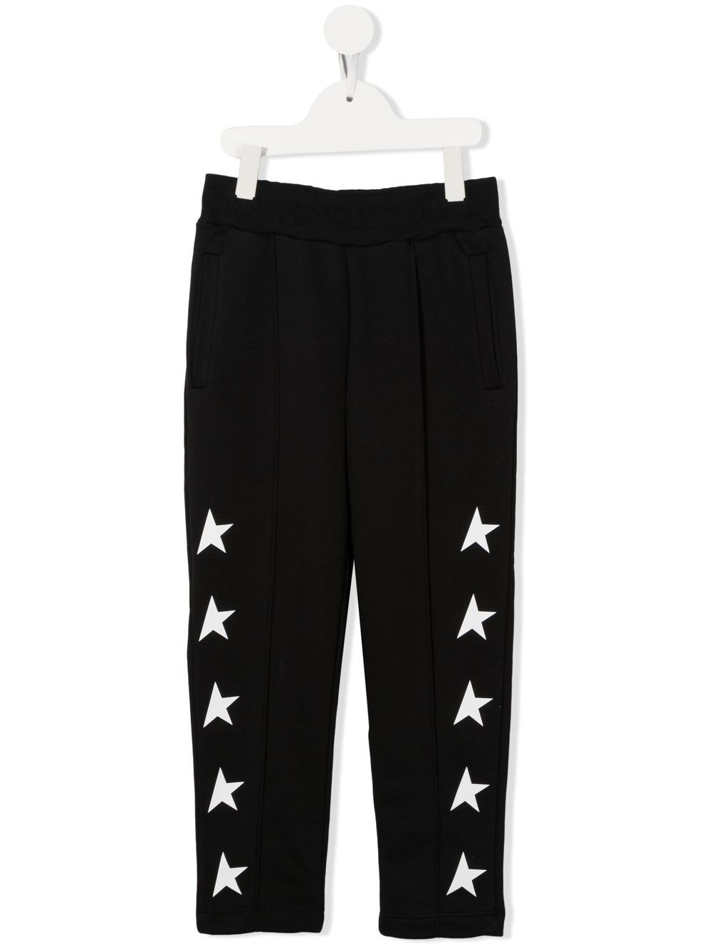 Golden Goose Kids logo tracksuit bottoms - Black von Golden Goose Kids