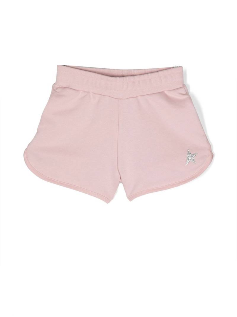 Golden Goose Kids star-print detail shorts - Pink von Golden Goose Kids