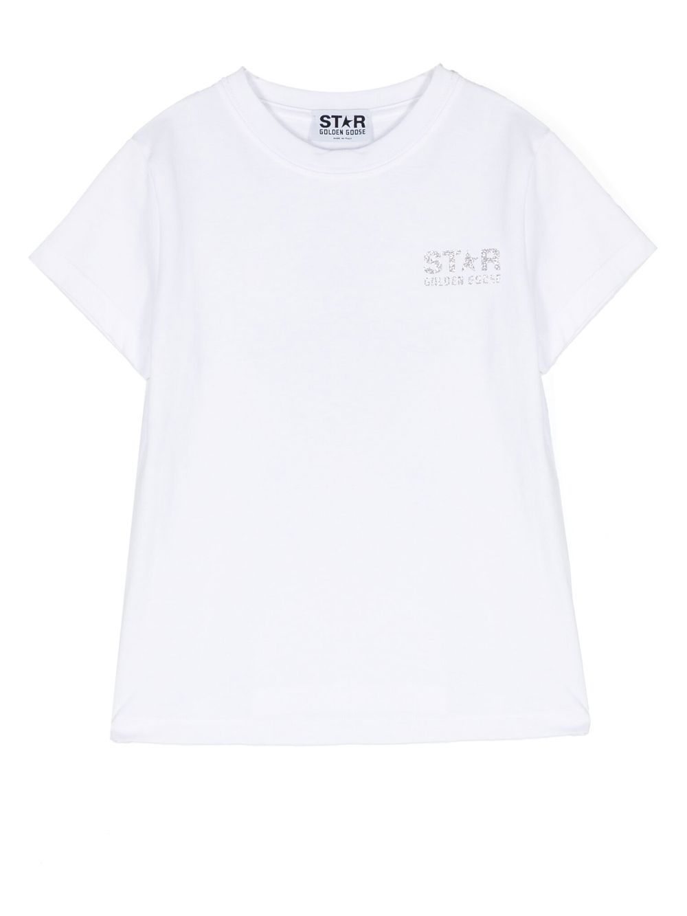 Golden Goose Kids star-print short-sleeve T-shirt - White von Golden Goose Kids