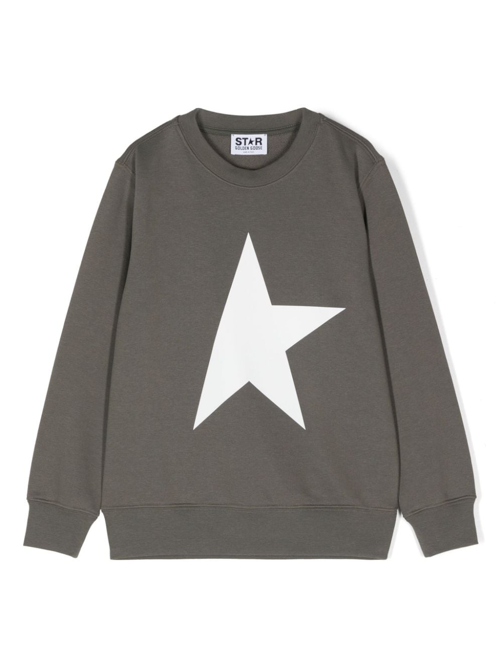 Golden Goose Kids star-print sweatshirt - Green von Golden Goose Kids