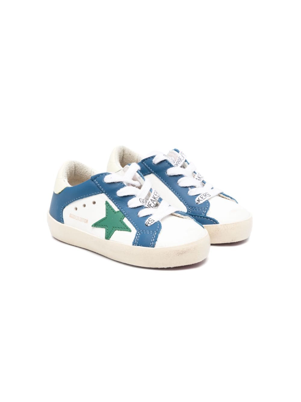 Golden Goose Kids x Bonpoint colourblock sneakers - Blue von Golden Goose Kids