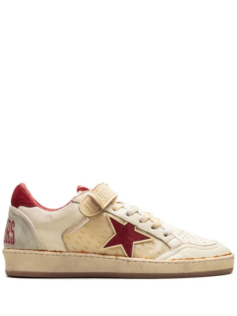 Golden Goose Ball Star "White/Ice/Red" sneakers - Neutrals von Golden Goose