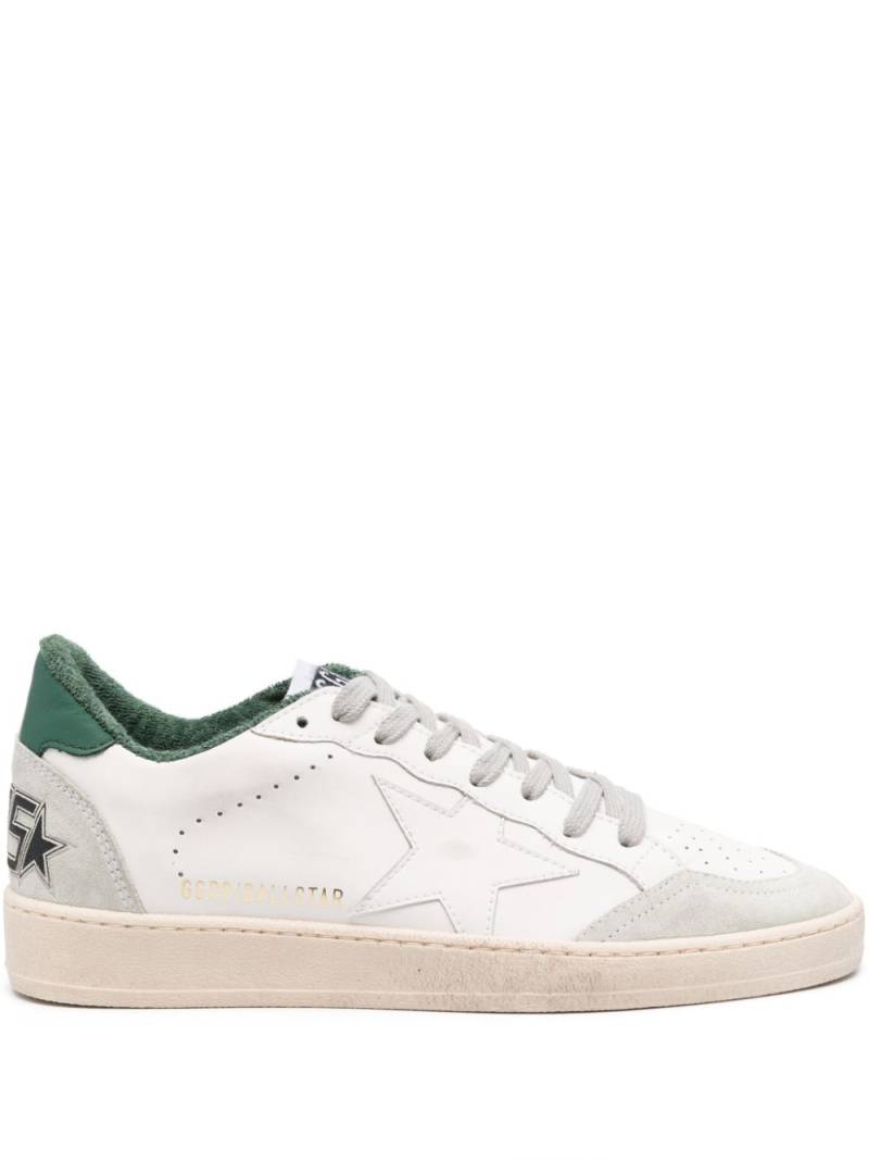 Golden Goose Ball Star leather sneakers - Green von Golden Goose