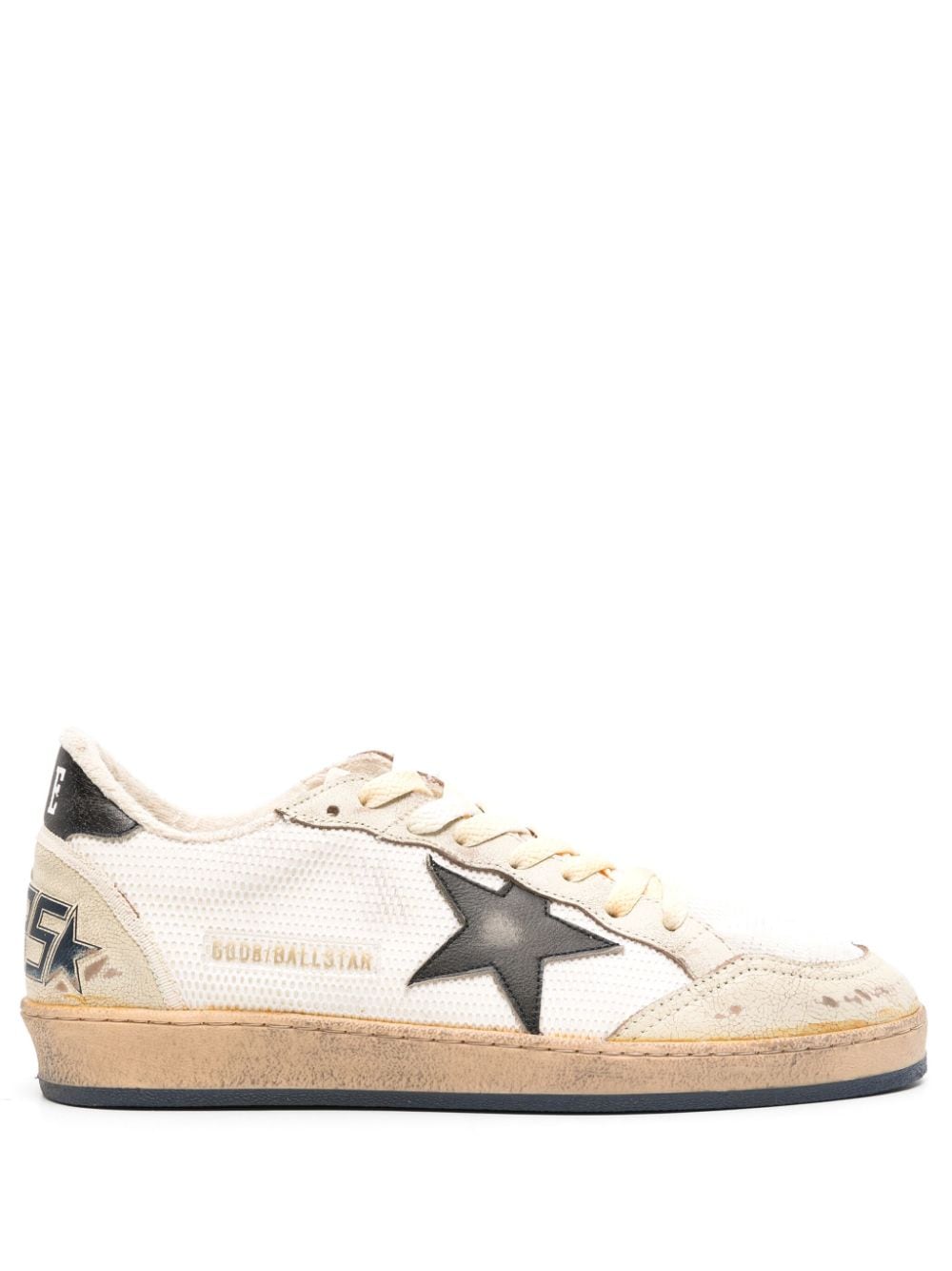 Golden Goose Ball Star leather sneakers - Neutrals von Golden Goose