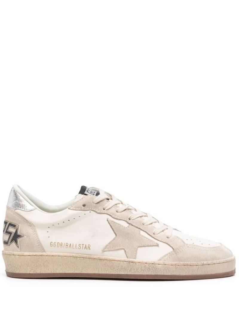 Golden Goose Ball Star leather sneakers - Neutrals von Golden Goose