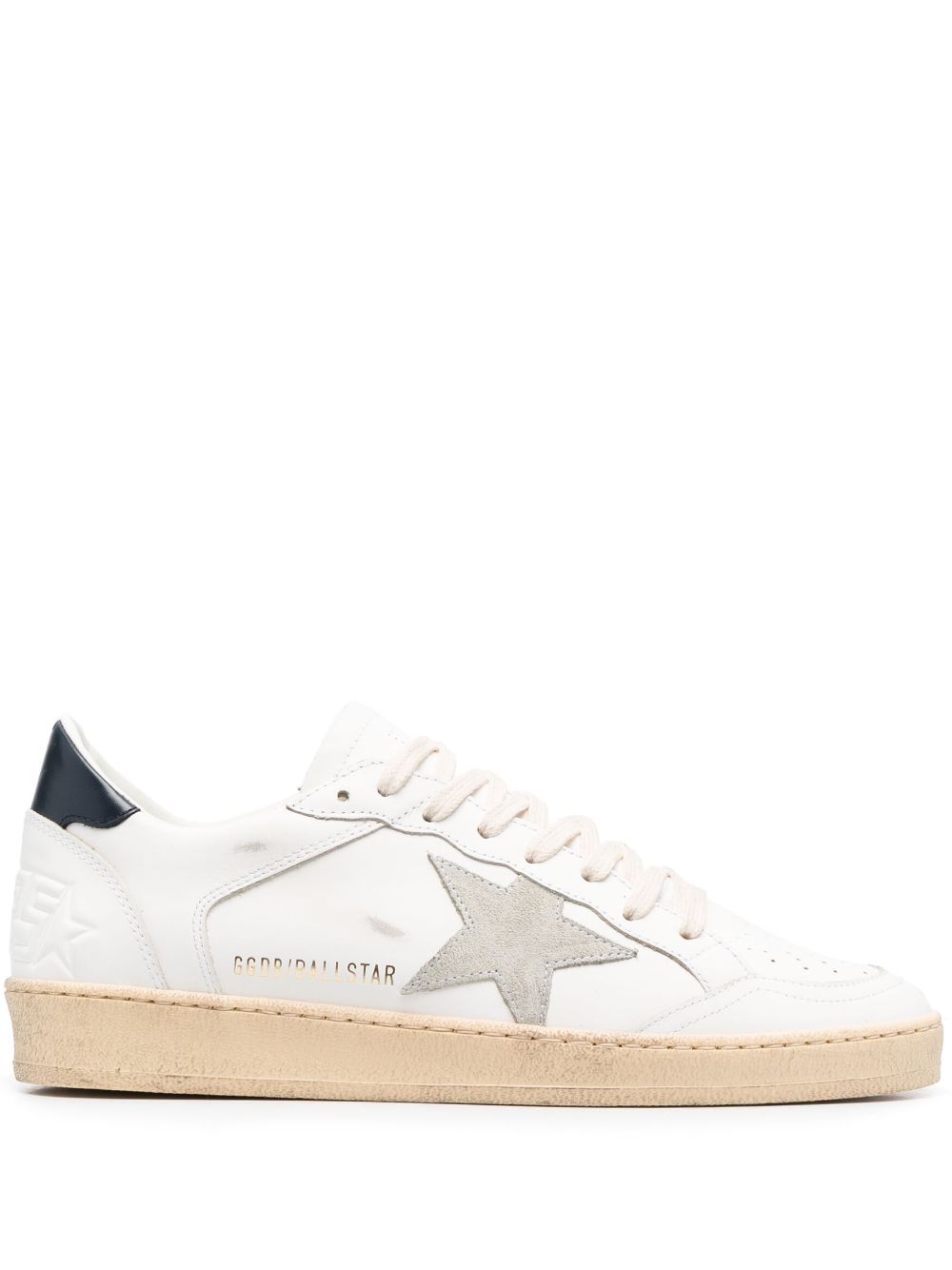 Golden Goose Ball Star leather sneakers - White von Golden Goose