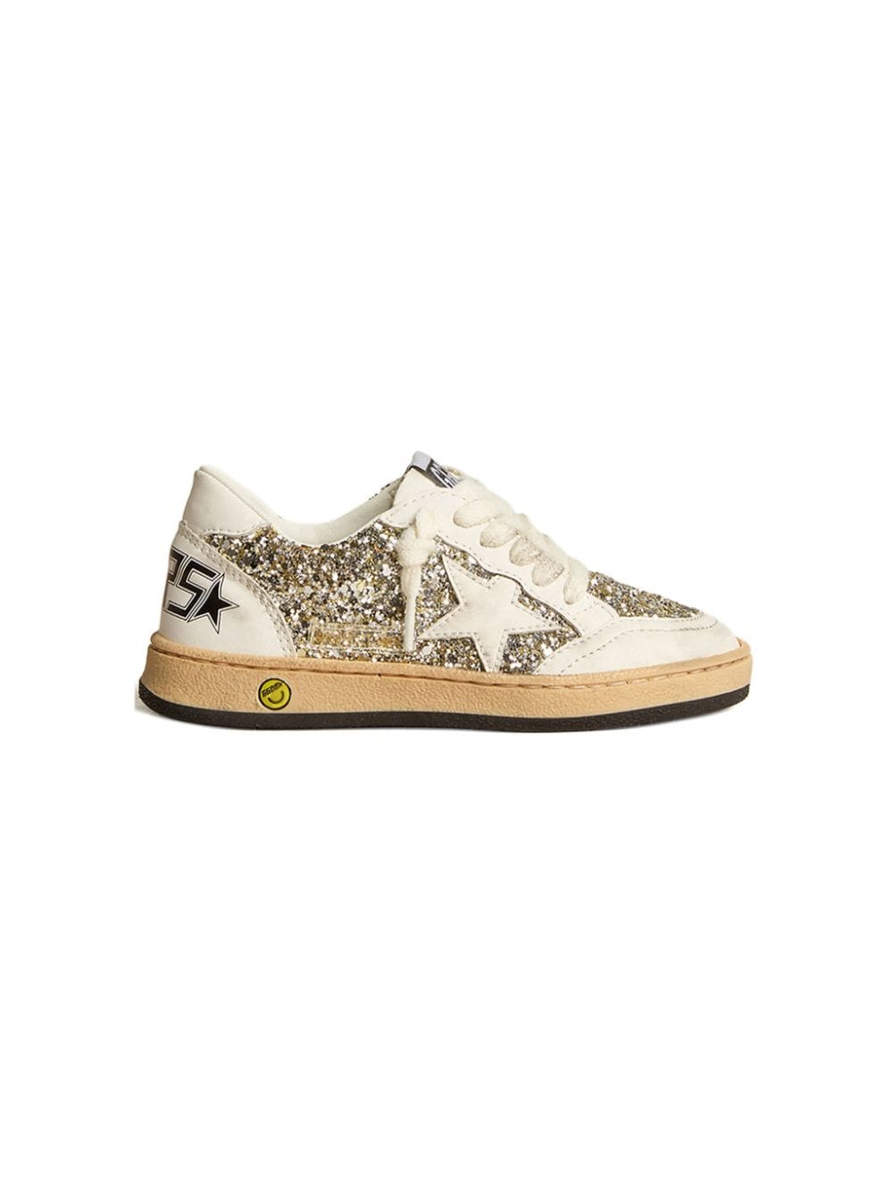 Golden Goose Ballstar glitter sneakers - Neutrals von Golden Goose