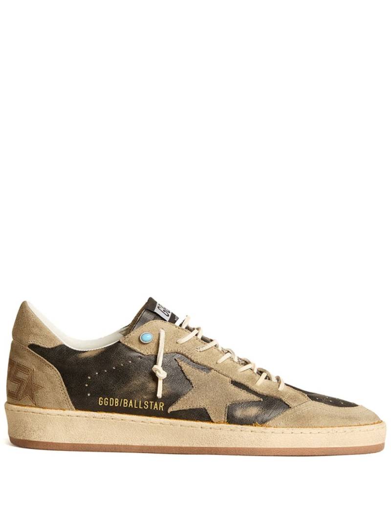 Golden Goose Ballstar suede sneakers - Black von Golden Goose