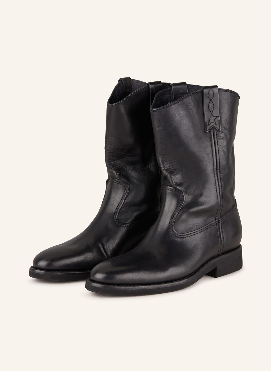 Golden Goose Biker Boots schwarz von Golden Goose