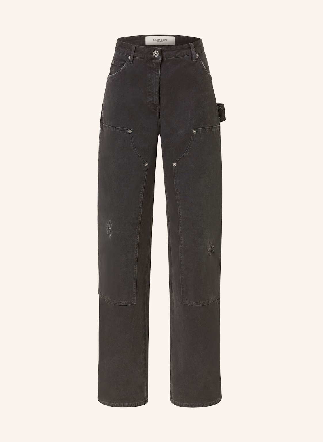 Golden Goose Destroyed Jeans Journey schwarz von Golden Goose